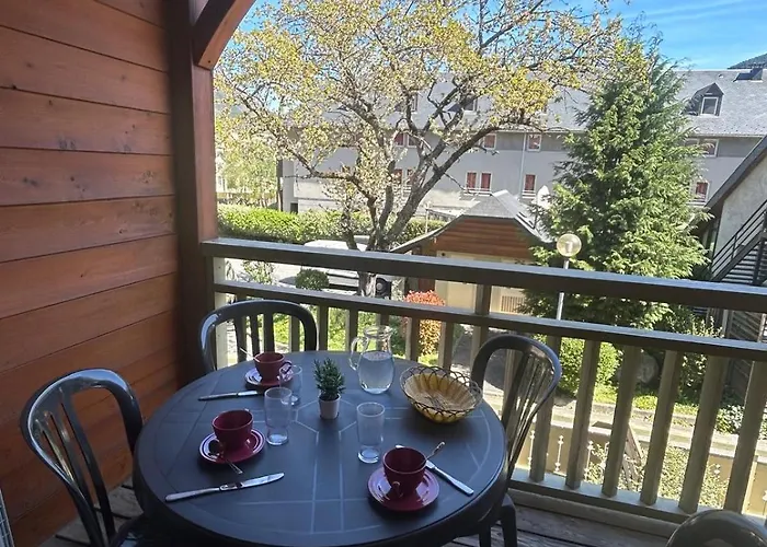 Διαμέρισμα - Piscine Interieure Sauna - Parking Prive Etage 1 - Centre Village - Cami Real - Avec Linge Et Menage De Fin De Sejour Compris