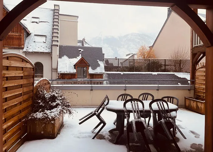 - Piscine Interieure Sauna - Parking Prive Etage 1 - Centre Village - Cami Real - Avec Linge Et Menage De Fin De Sejour Compris Apartmán