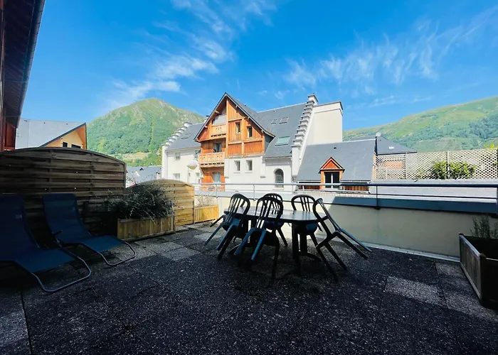 Διαμέρισμα - Piscine Interieure Sauna - Parking Prive Etage 1 - Centre Village - Cami Real - Avec Linge Et Menage De Fin De Sejour Compris Saint-Lary-Soulan