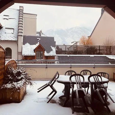 - Piscine Interieure Sauna - Parking Prive Etage 1 - Centre Village - Cami Real - Avec Linge Et Menage De Fin De Sejour Compris Daire